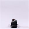 Wonders Sparkle Stud Band Wedge Shoe - Black Suede